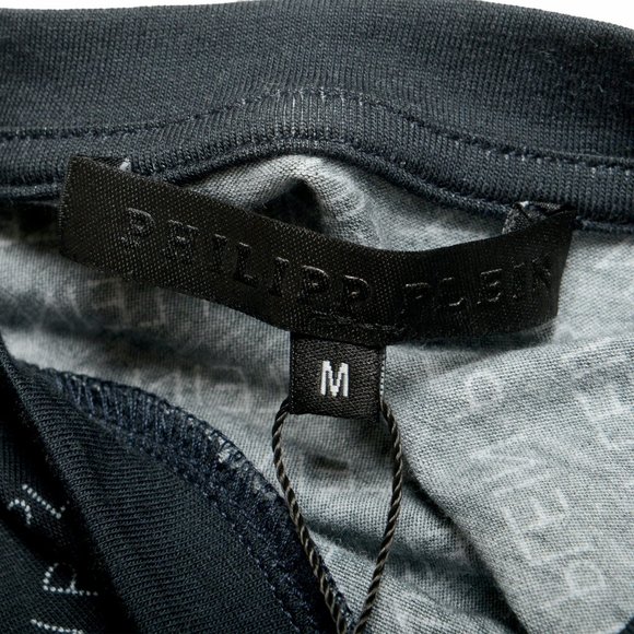 Philipp Plein Men's Black Short Sleeve Logo Print Crewneck T-Shirt - Picture 5 of 9